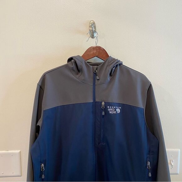 Mountain Hardwear softshell fleece lined Jacket mens XL Principio Hybrid - Picture 2 of 12